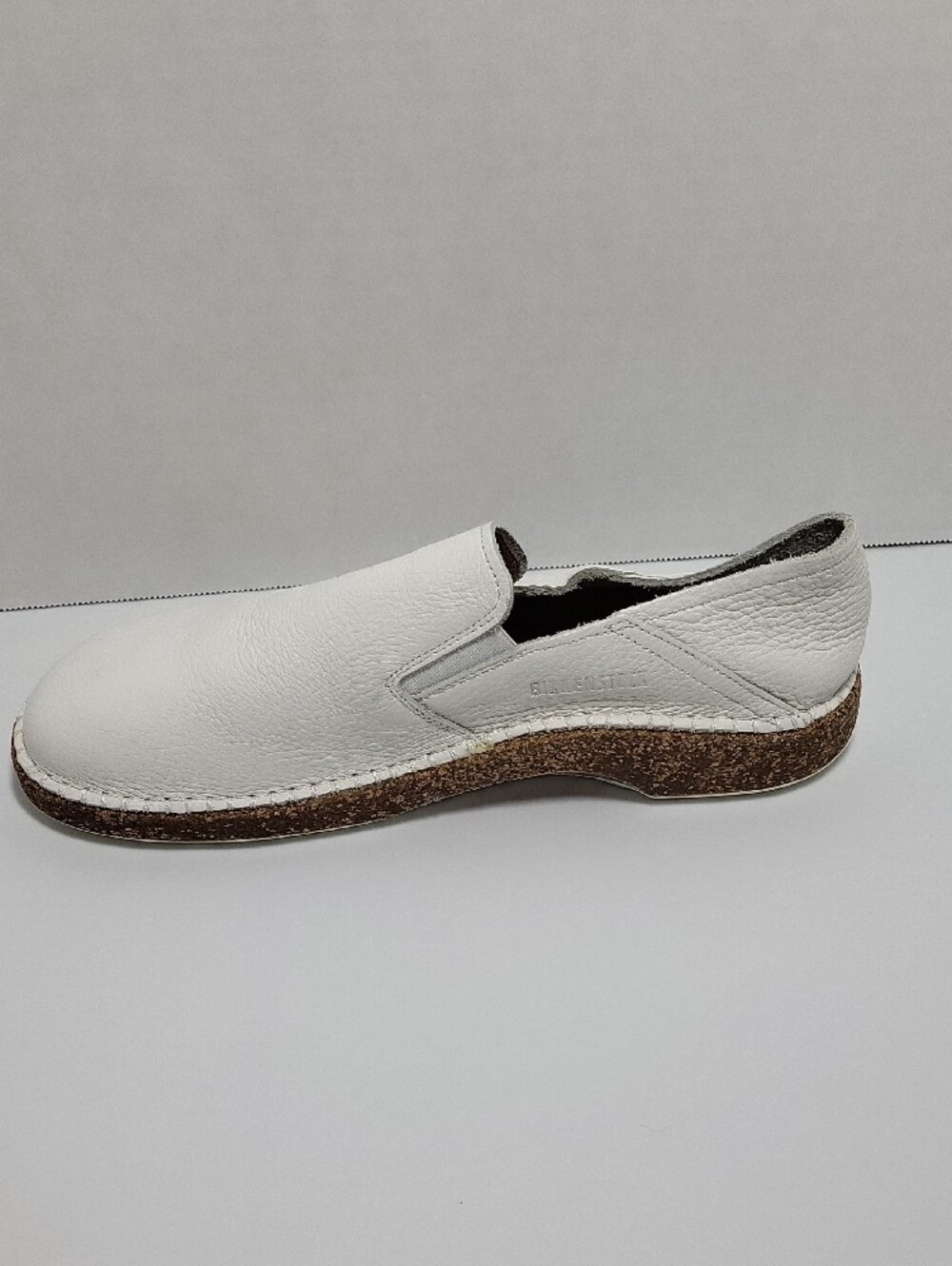 Birkenstock Callan White Leather Slip-On Unisex Loafers US Size Womens 10 Mens 8 - Picture 2 of 9